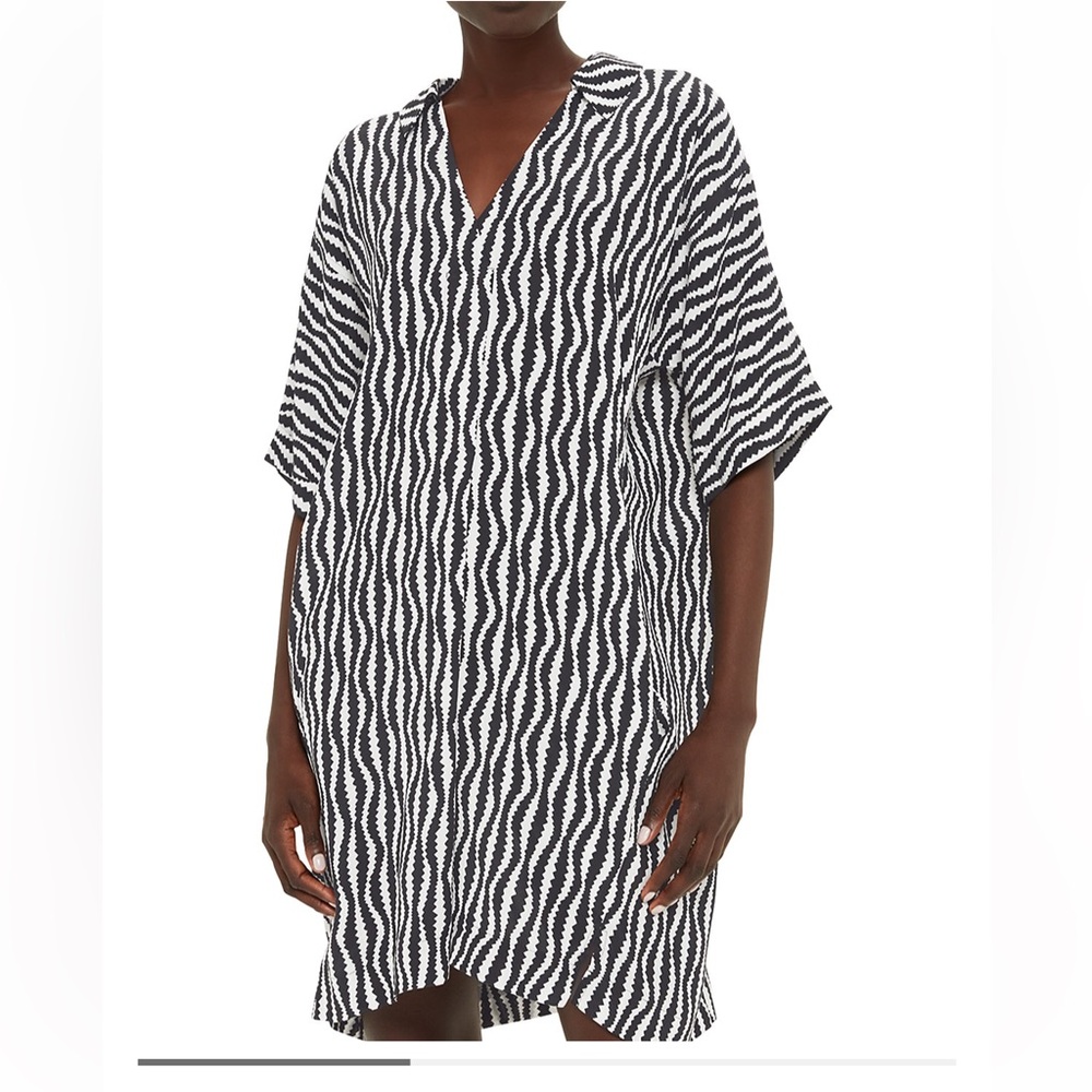 Whistles Melanie Optical Rope Dress